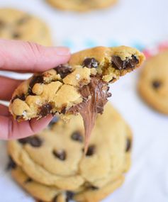 Sea Salt and Caramel Chocolate Chip Cookies