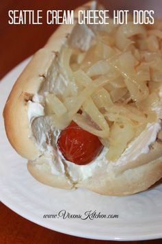 Seattle Cream Cheese Hot Dogs