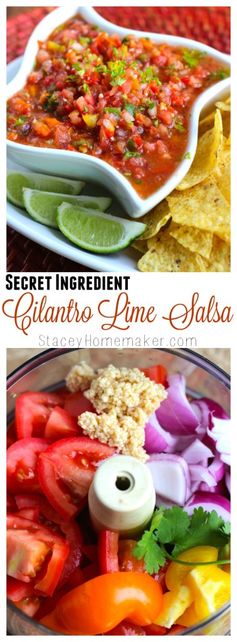 (Secret Ingredient Cilantro Lime Salsa