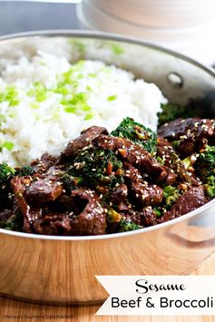 Sesame Beef And Broccoli