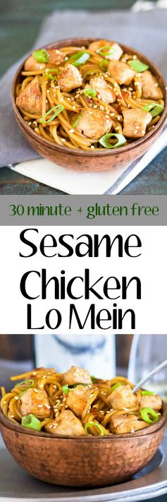 Sesame Chicken Lo Mein