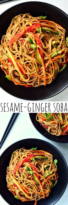 Sesame-Ginger Soba