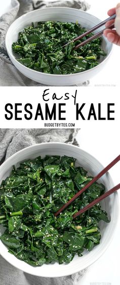 Sesame Kale