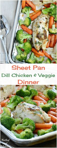Sheet Pan Dill Chicken Dinner