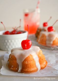 Shirley Temple Flower Cakelettes