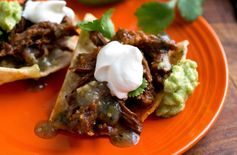 Short Rib Chili Nachos