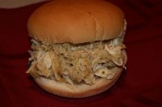 Shredded Hot Chicken Sandwiches