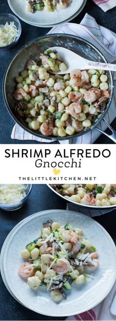 Shrimp Alfredo Gnocchi