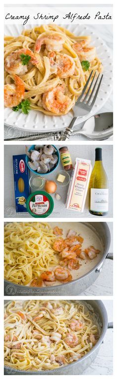 Shrimp Alfredo Pasta