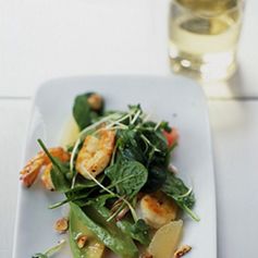 Shrimp and Avocado Salad with Grapefruit Vinaigrette