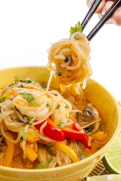 Shrimp Curry Shirataki Noodles