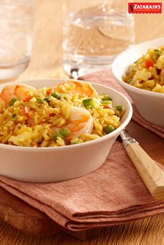 Shrimp Fried Yellow Rice