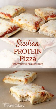 Sicilian Protein Pizza