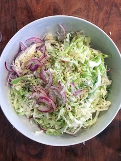 Simple Coleslaw from Alice Waters