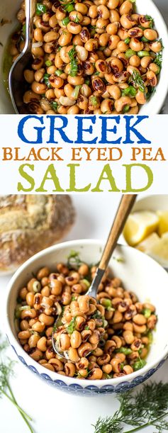 Simple Greek Black Eyed Peas