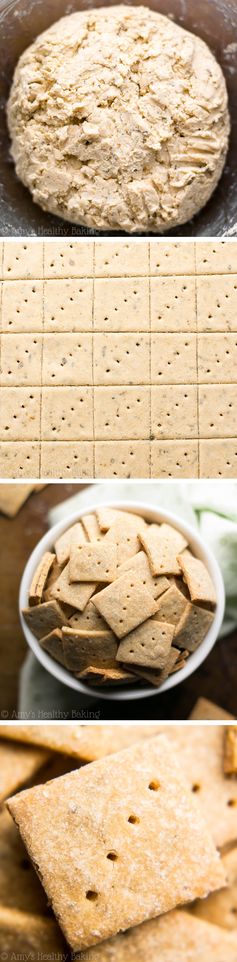 Simple Herbed Quinoa Crackers