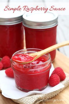 Simple Raspberry Sauce