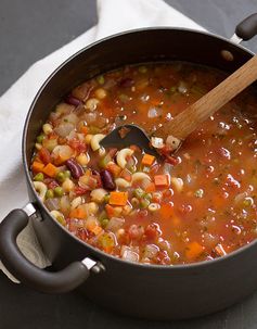 Simple, Satisfying Minestrone Soup