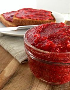 Simple Strawberry Chia Refrigerator Jam