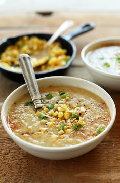 Simple Summer Corn Soup