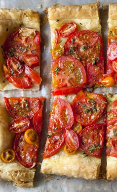 Simple Tomato Tart