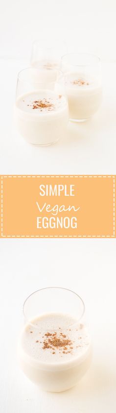 Simple Vegan Eggnog