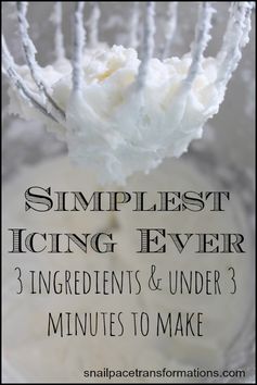 Simplest Icing Ever