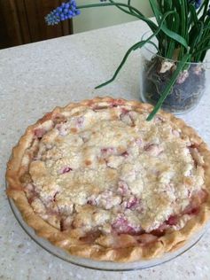 Simply Fantastic Rhubarb Custard Pie