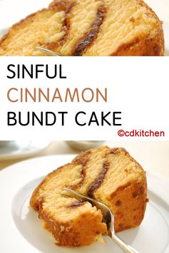 Sinful Cinnamon Bundt Cake