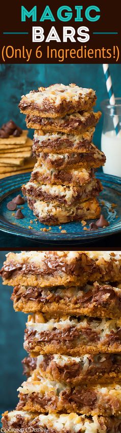 Six Layer Magic Bars (only 6 ingredients!