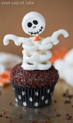 Skeleton Cupcakes