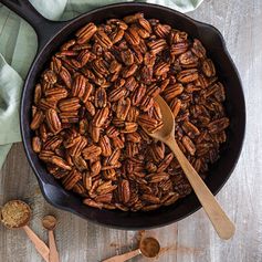 Skillet-Roasted Pecans