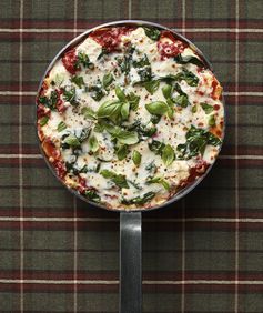 Skillet Spinach Lasagna