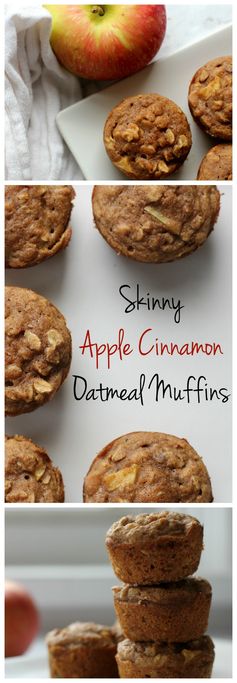 Skinny Apple Cinnamon Muffins