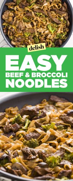 Skinny Beef & Broccoli Noodles