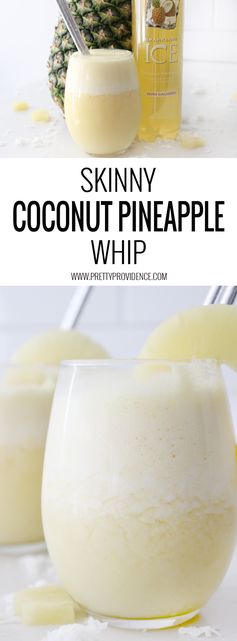 Skinny Coconut Pineapple Whip