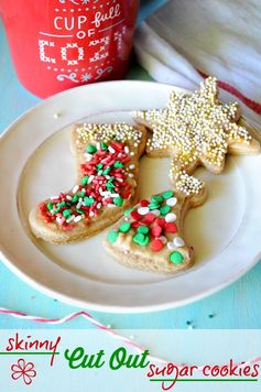 Skinny Cut Out Sugar Cookies