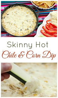 Skinny Hot Chile and Corn Dip