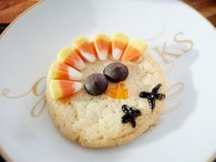 Slice-and-Bake Turkey Cookies