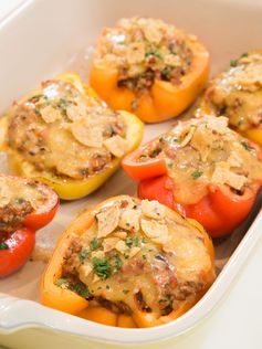 Sloppy Joe-Stuffed Peppers