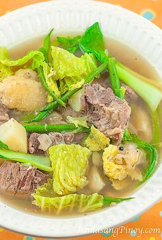 Slow Cooked Beef Nilaga Soup