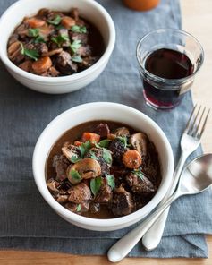 Slow-Cooked Boeuf Bourguignon