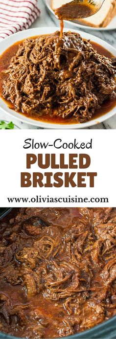 Slow-Cooked Pulled Brisket