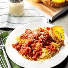 Slow-Cooked Spaghetti Sauce