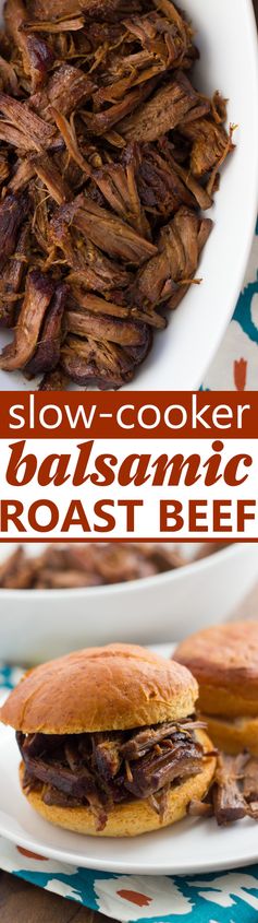 Slow-Cooker Balsamic Roast Beef (Gluten-Free