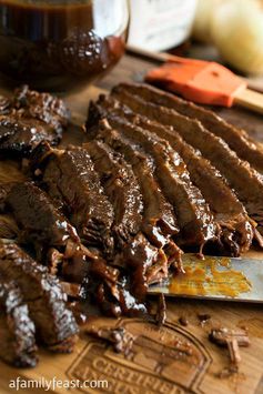 Slow Cooker Barbecue Beef Brisket