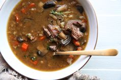 Slow-Cooker Beef & Barley Soup