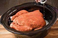 Slow Cooker Beer Can Chicken