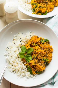 Slow Cooker Butternut Squash Dal