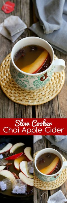 Slow Cooker Chai Apple Cider